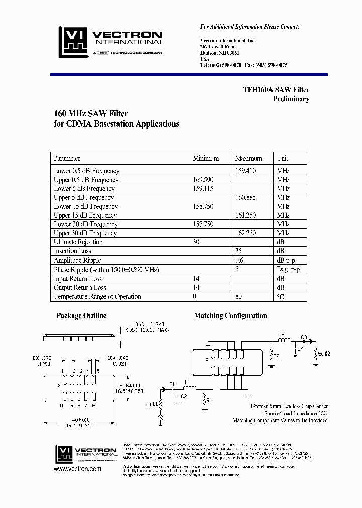 TFH160A_1941643.PDF Datasheet