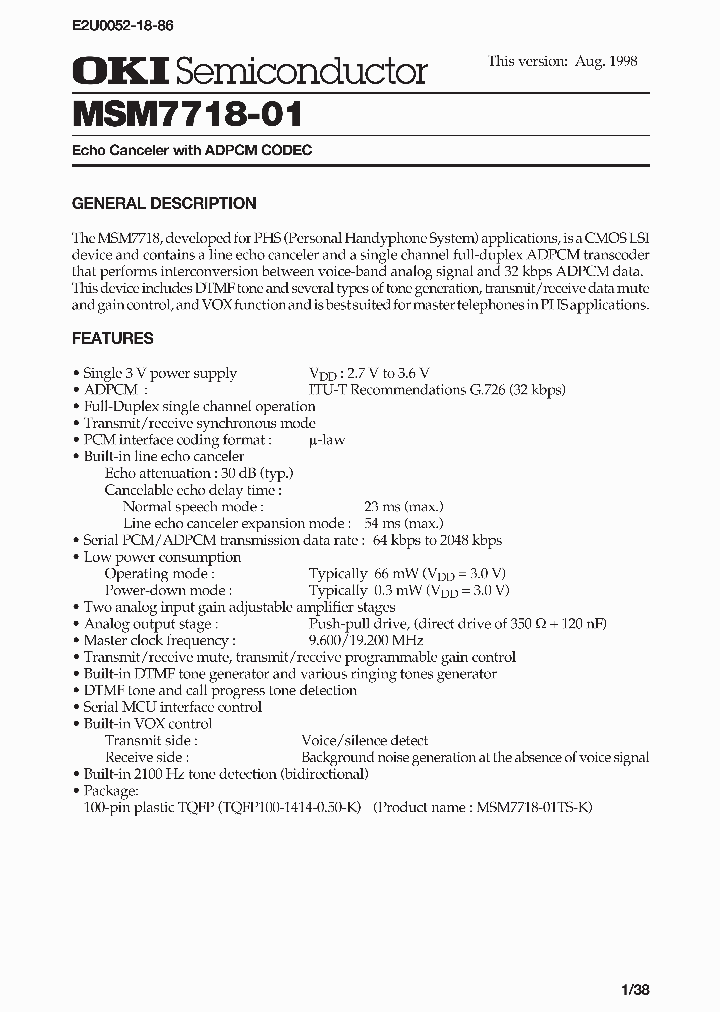 MSM7718-01_1944029.PDF Datasheet