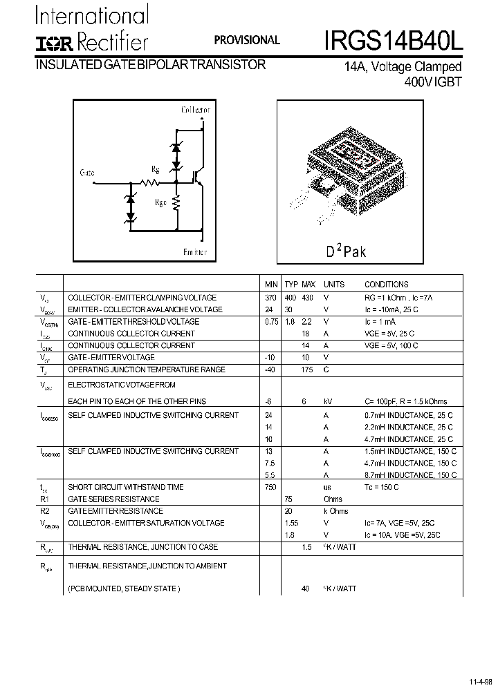 IRGS14B40L_1944549.PDF Datasheet