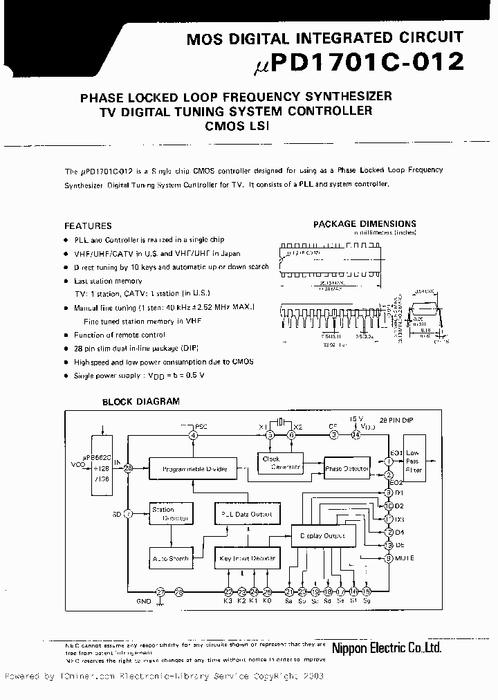 UPD1701C-012_1945429.PDF Datasheet