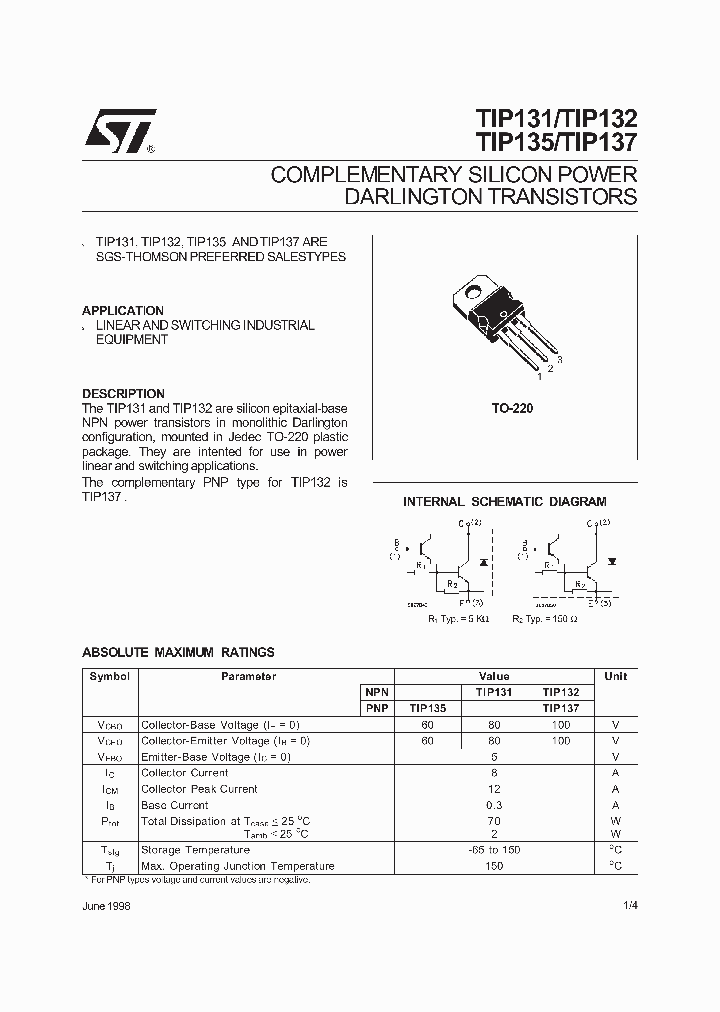 TIP131_1945680.PDF Datasheet