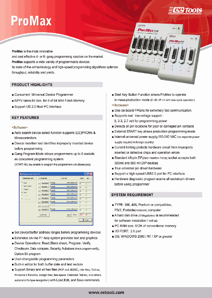 PROMAX-8G_1945710.PDF Datasheet