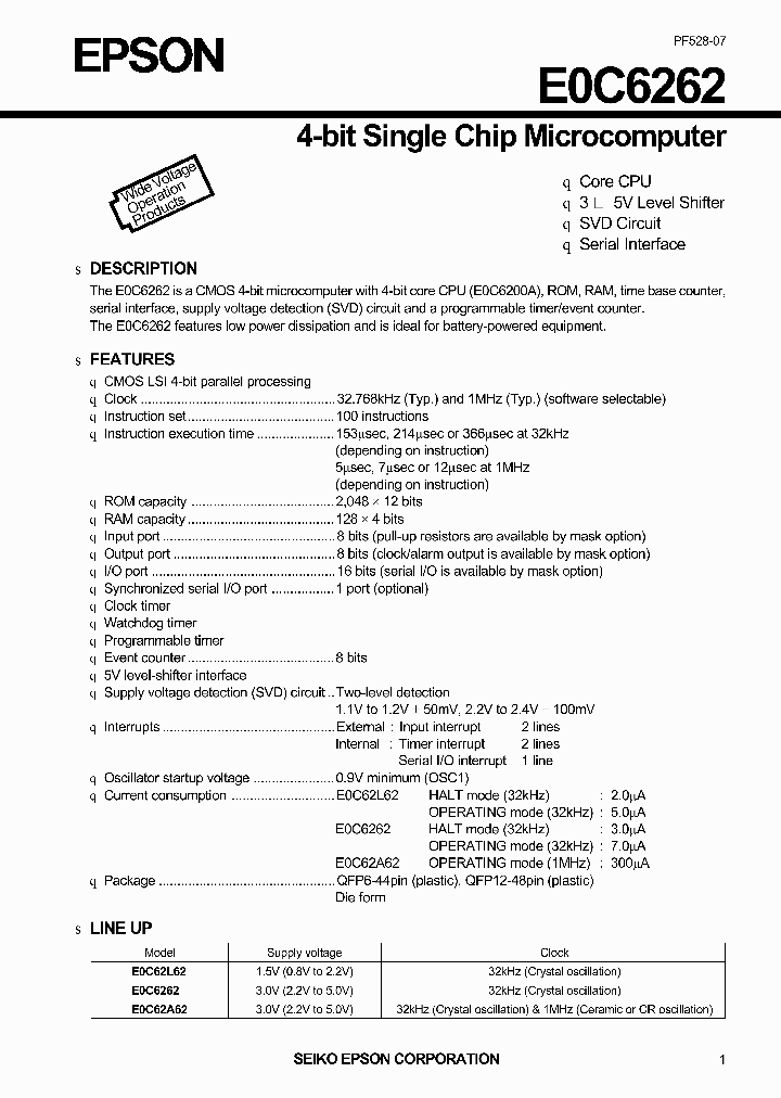 E0C6262_1945730.PDF Datasheet