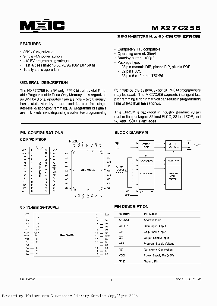 MX27C256DI-10_1945848.PDF Datasheet