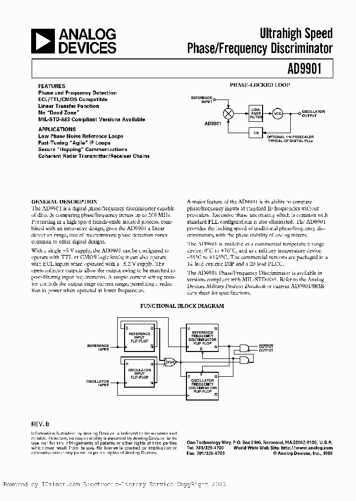 AD9901TQ883B_1948125.PDF Datasheet