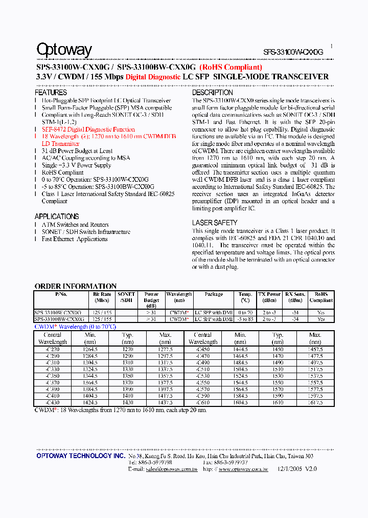 SPS-33100BW-CXX0G_1943431.PDF Datasheet