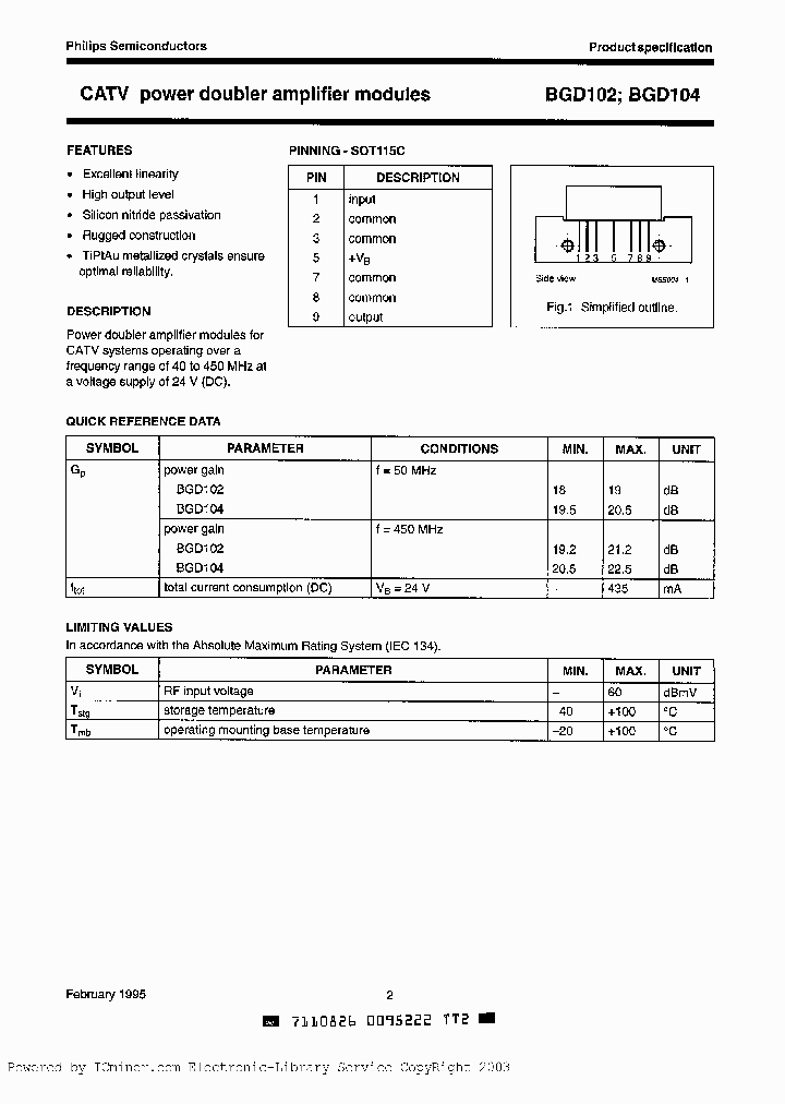 BGD102_1948627.PDF Datasheet