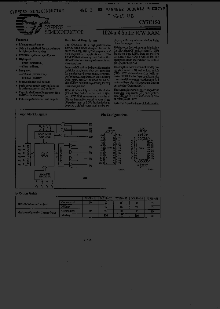 CY7C150-15LC_1949198.PDF Datasheet