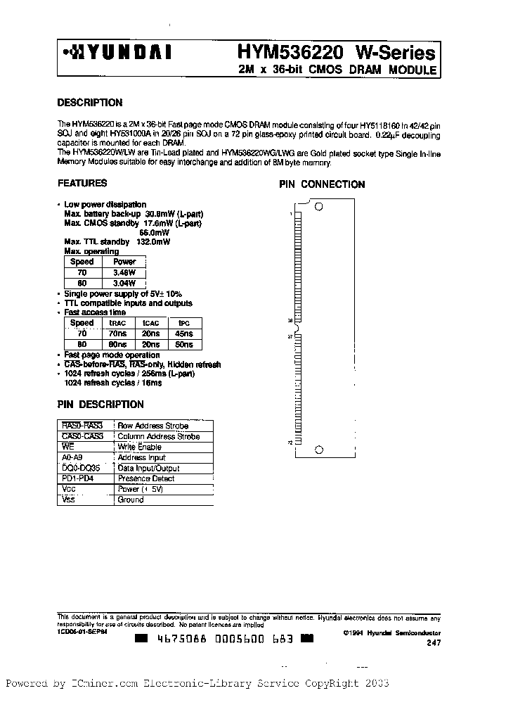 HYM536220W-70_1951446.PDF Datasheet