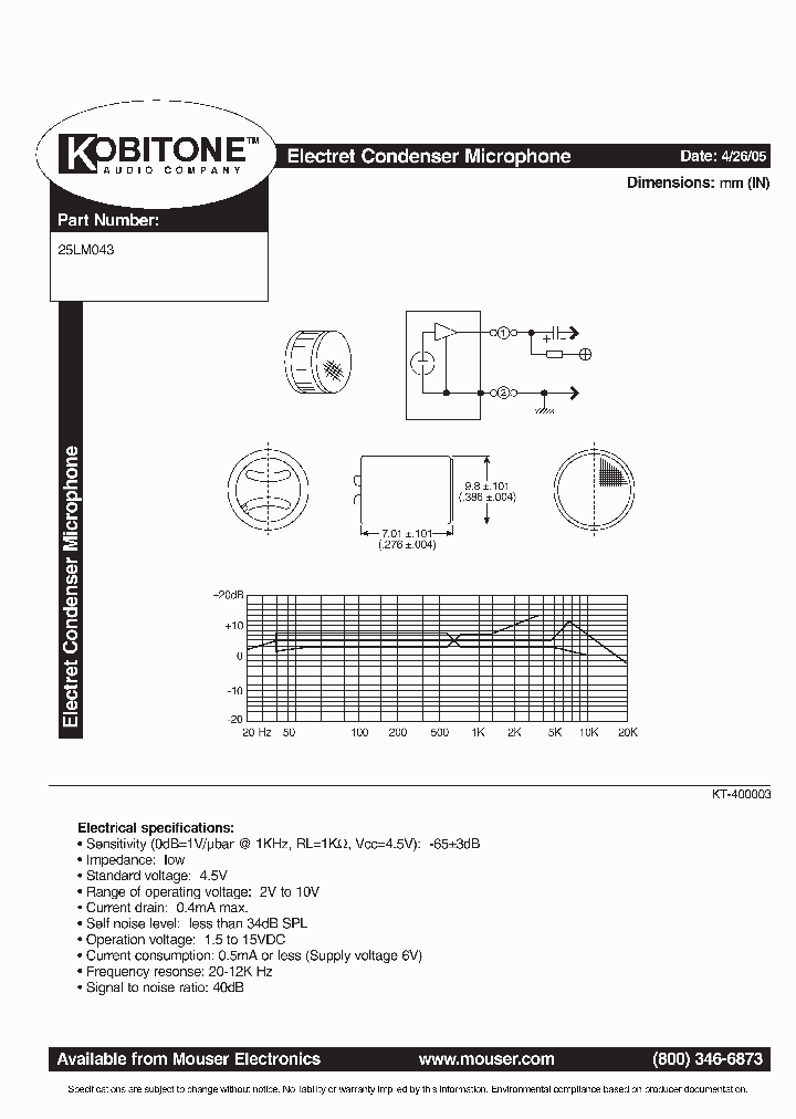 25LM043_1952337.PDF Datasheet