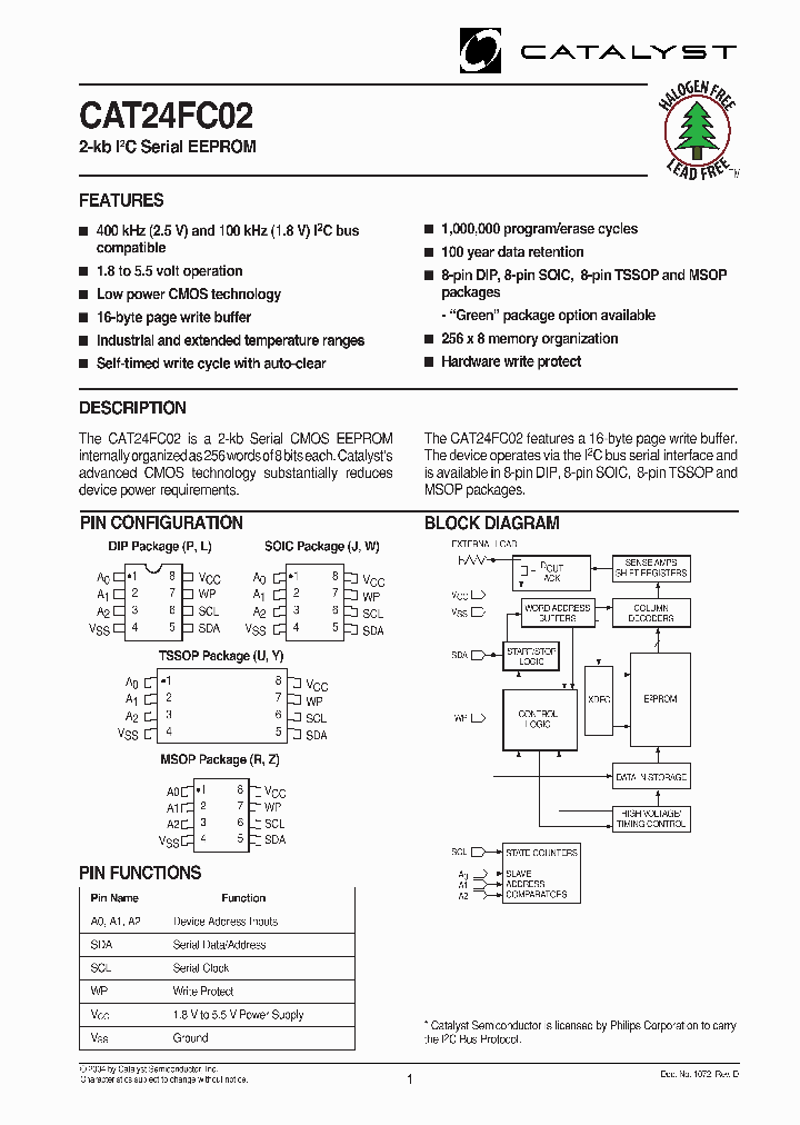 CAT24FC02_1956086.PDF Datasheet