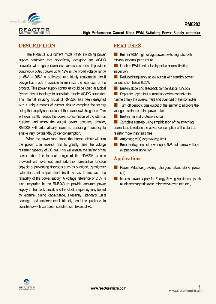 RM6203_1960771.PDF Datasheet
