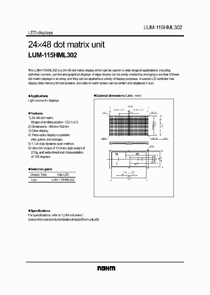 LUM-115HML302_1961405.PDF Datasheet