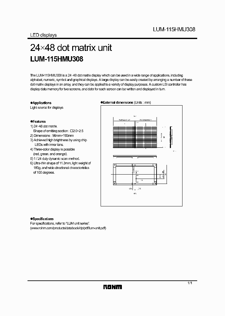 LUM-115HMU308_1961409.PDF Datasheet