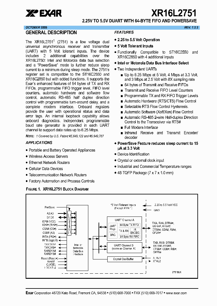 ST16C2550CJ-0A-EB_1961529.PDF Datasheet