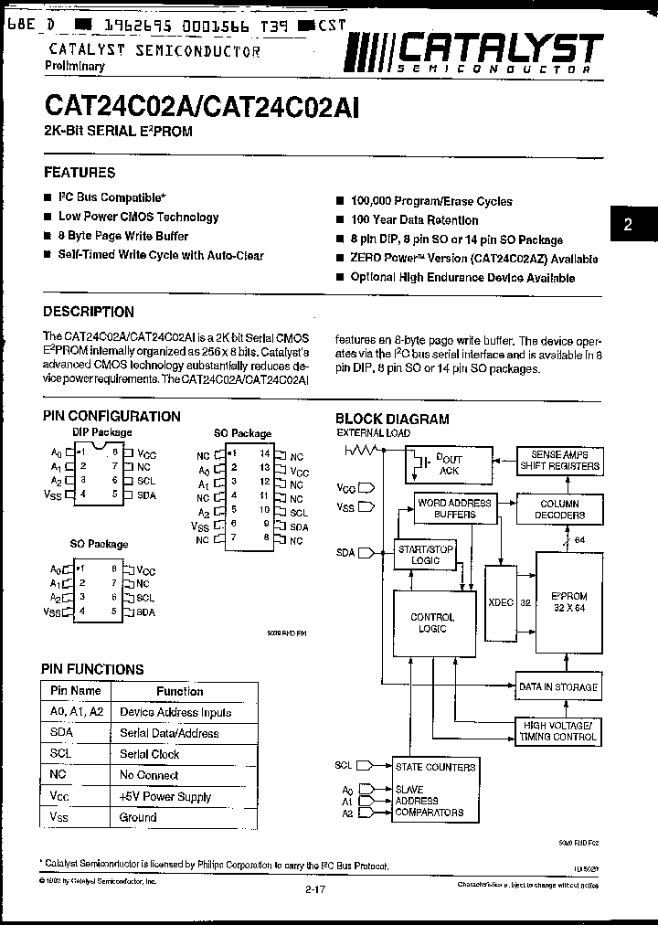 CAT24C02AJ-TE7_1961875.PDF Datasheet