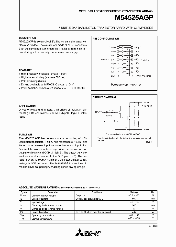 M54525AGP_1962465.PDF Datasheet
