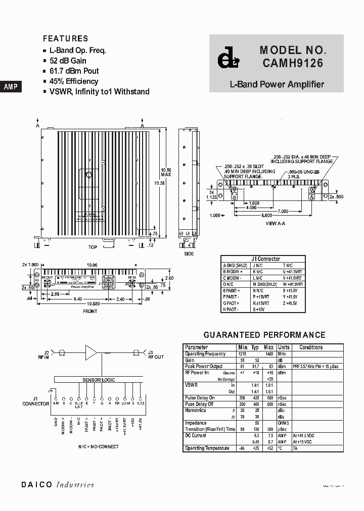 CAMH9126_1962605.PDF Datasheet
