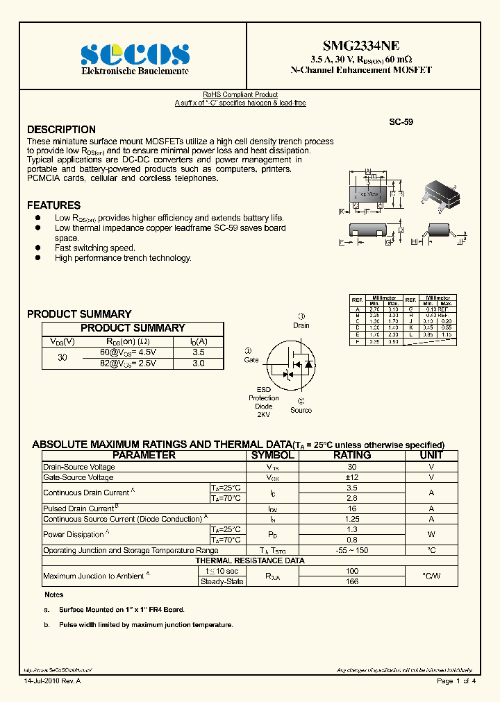 SMG2334NE_1963274.PDF Datasheet