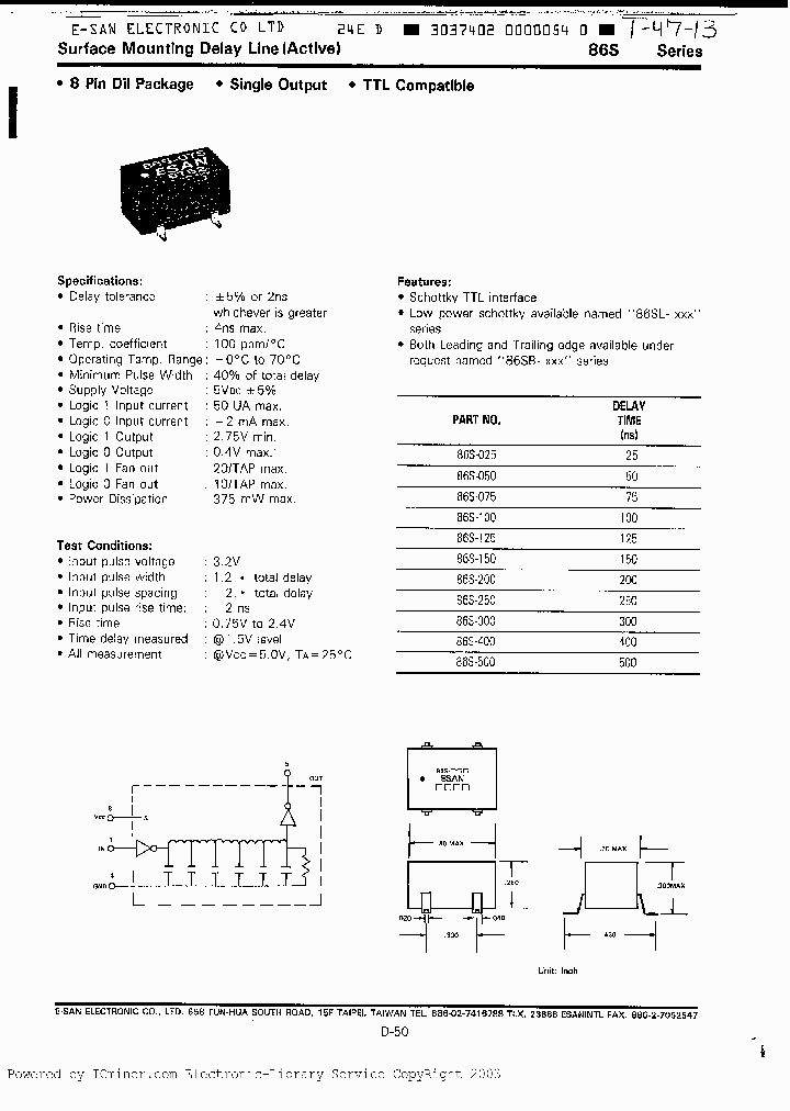 86S025_1963861.PDF Datasheet