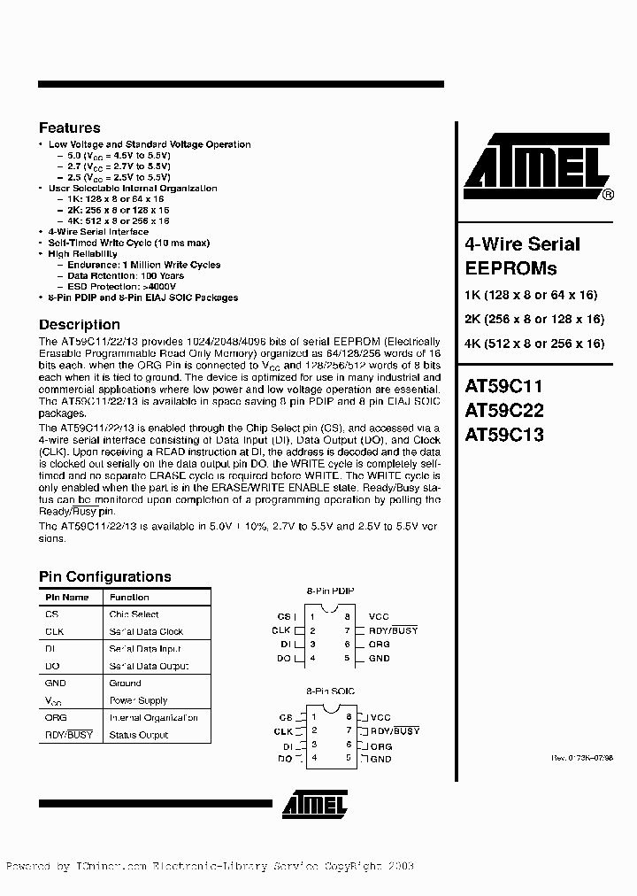 AT59C13-10SC-27_1964111.PDF Datasheet