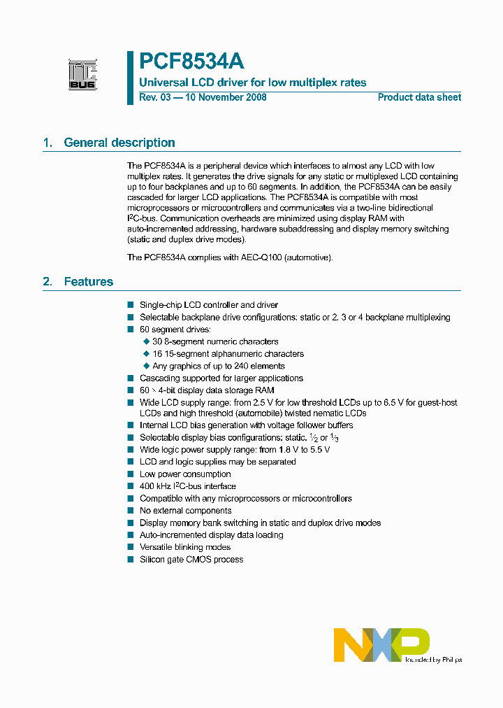 PCF8534AH1_1964182.PDF Datasheet