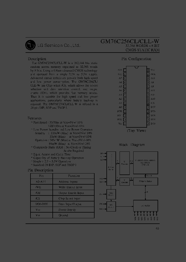 GM76C256CLWT-70_1965375.PDF Datasheet