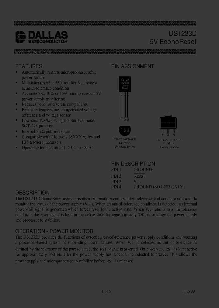DS1233DZ-5_1967401.PDF Datasheet