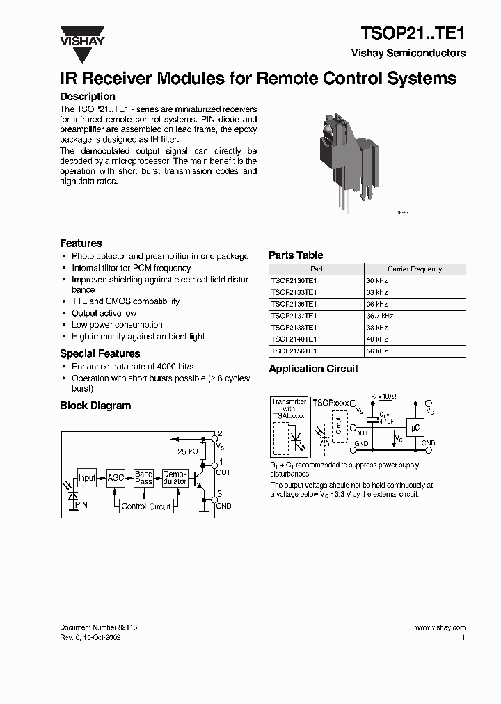TSOP21TE1_1968272.PDF Datasheet