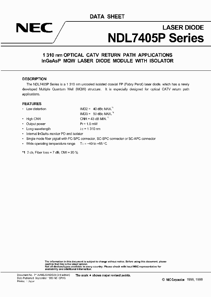 NDL7405PC_1970445.PDF Datasheet