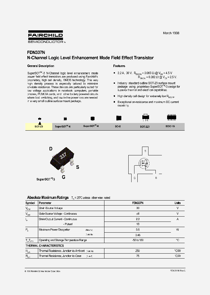 FDN337N_1970790.PDF Datasheet