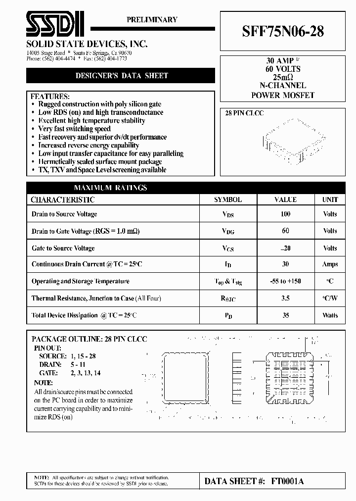 SFF75N06-28_1971023.PDF Datasheet