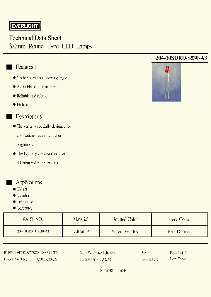 204-10SDRD-S530-A3_1972607.PDF Datasheet