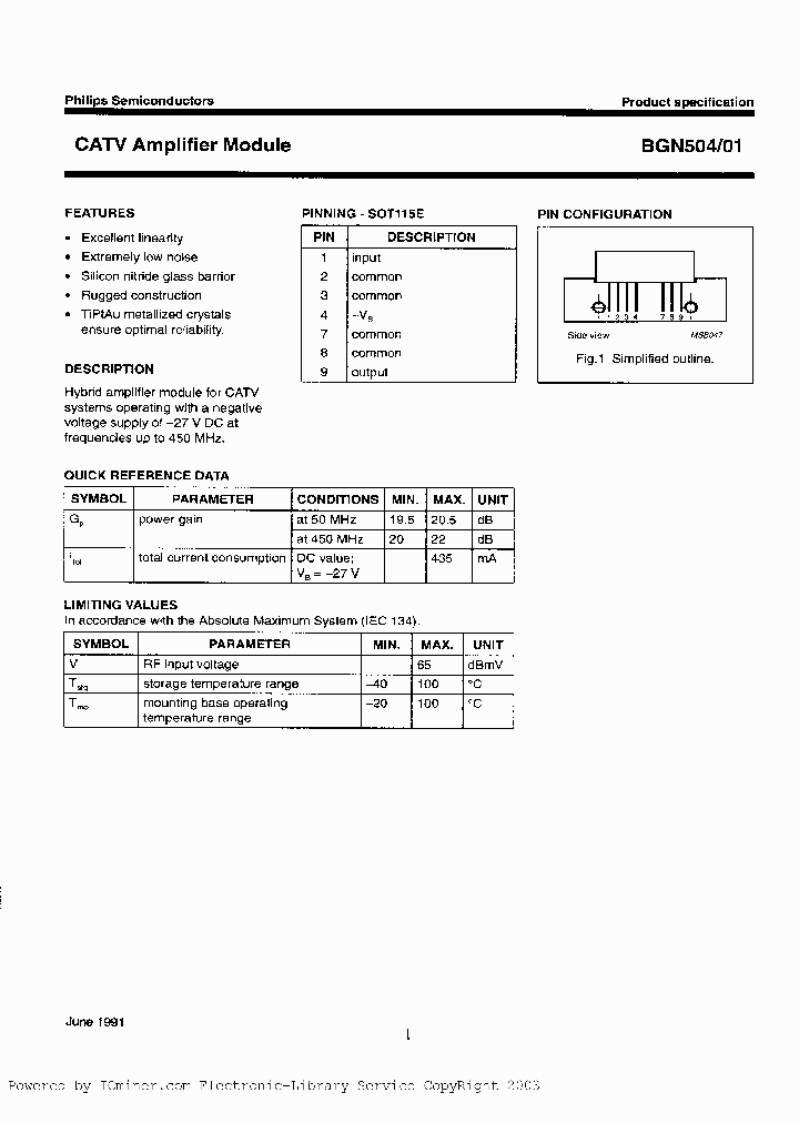 BGN501_1948628.PDF Datasheet