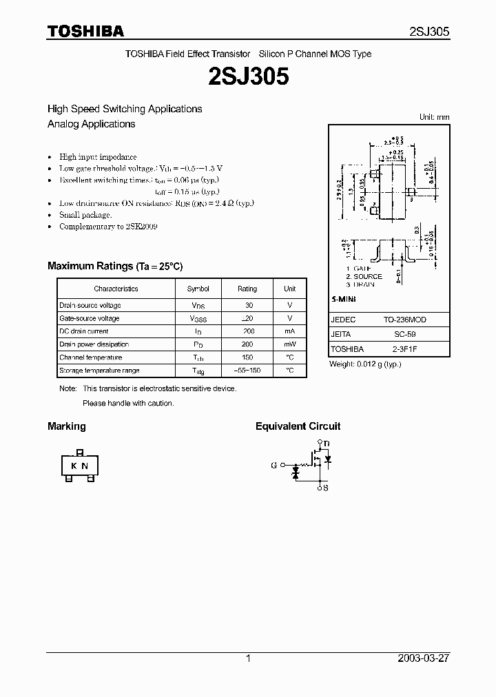 2SJ305_1975481.PDF Datasheet
