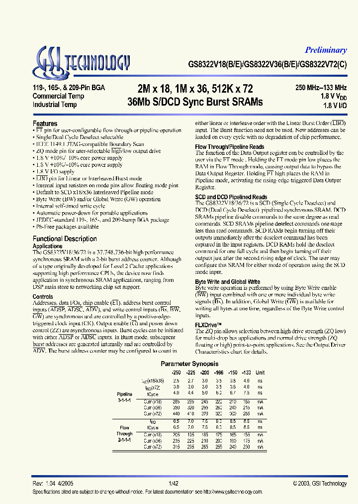 GS8322V18GB-166I_1978356.PDF Datasheet