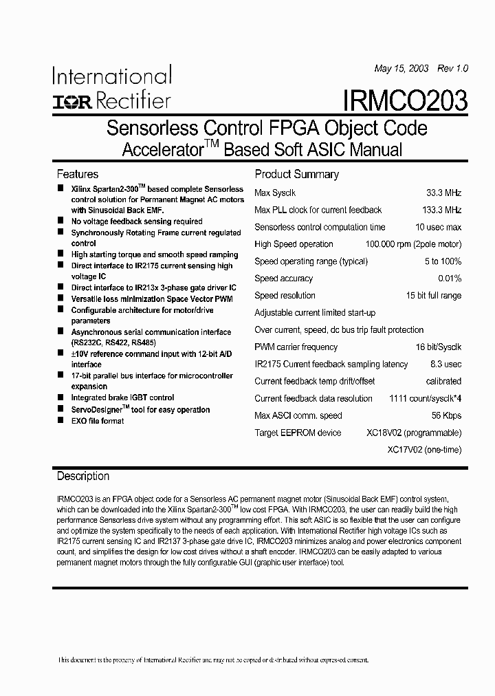 IRMCO203_1978726.PDF Datasheet