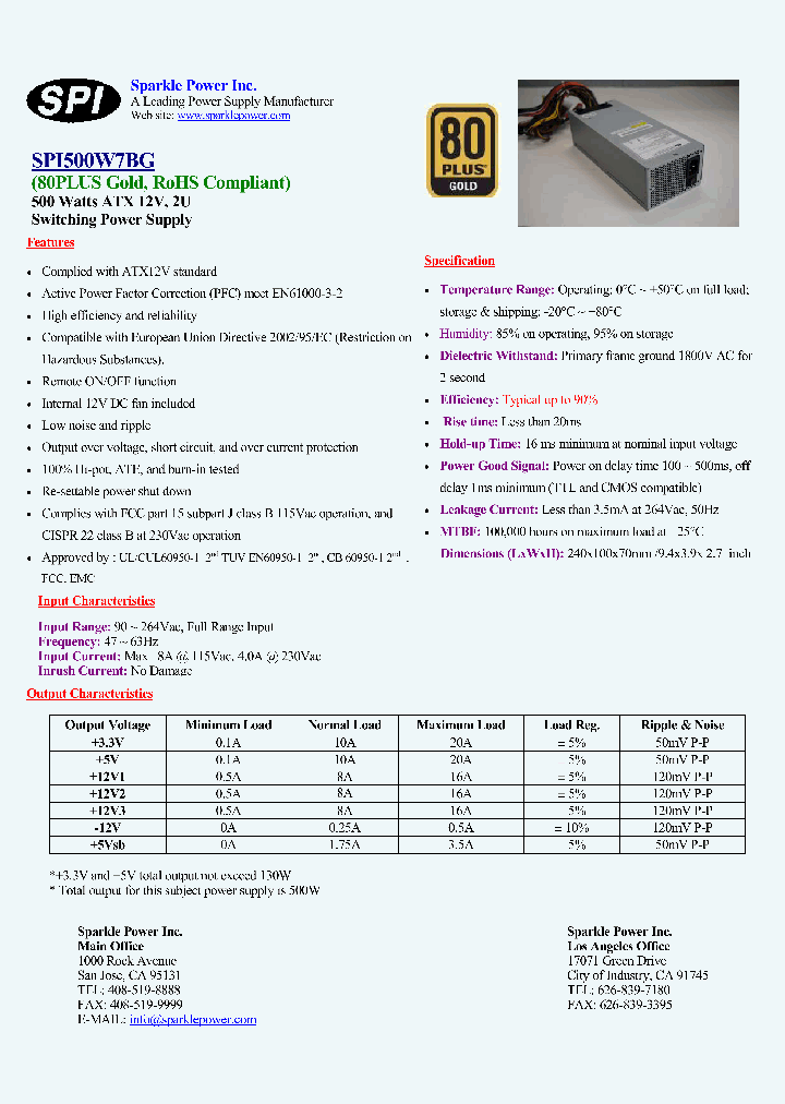 SPI500W7BG_1979765.PDF Datasheet