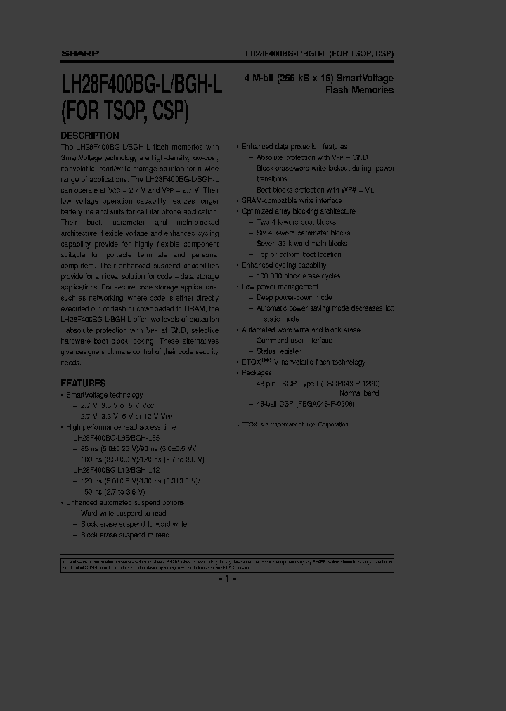 LH28F400BGE-BL12_1980624.PDF Datasheet