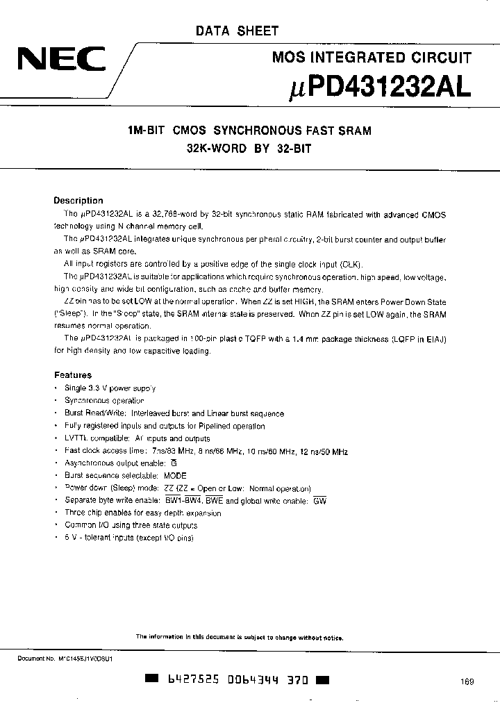 UPD431232LGF-10_1980756.PDF Datasheet