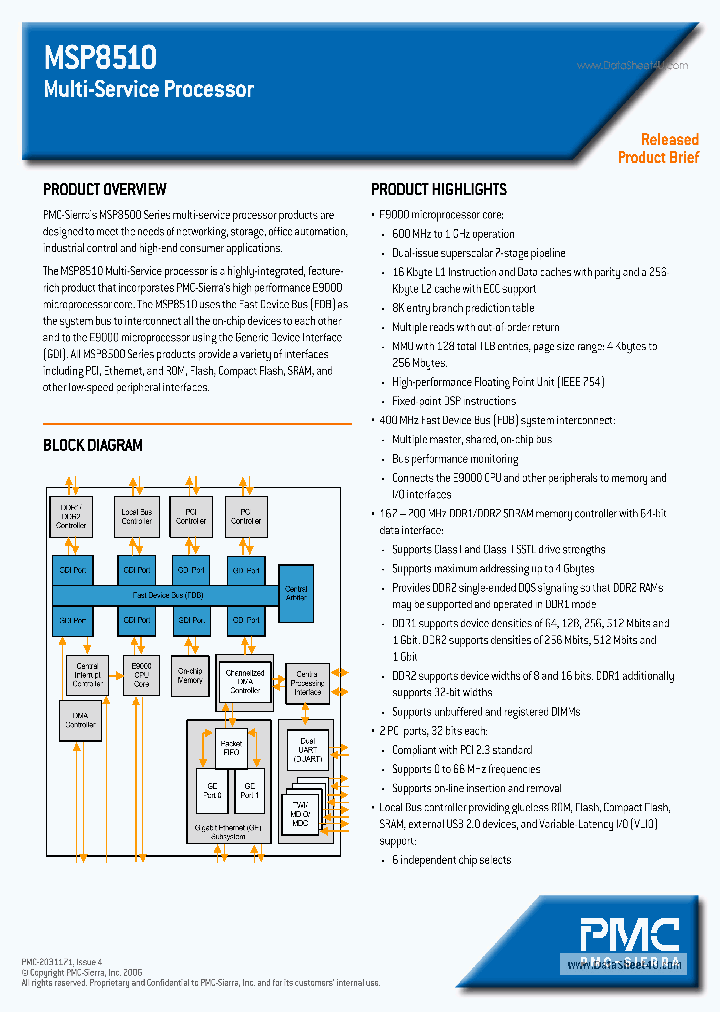 MSP8510_1981051.PDF Datasheet