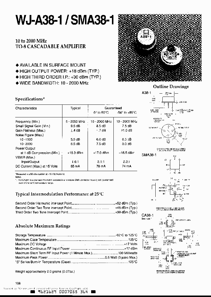 WJ-A37_1982145.PDF Datasheet
