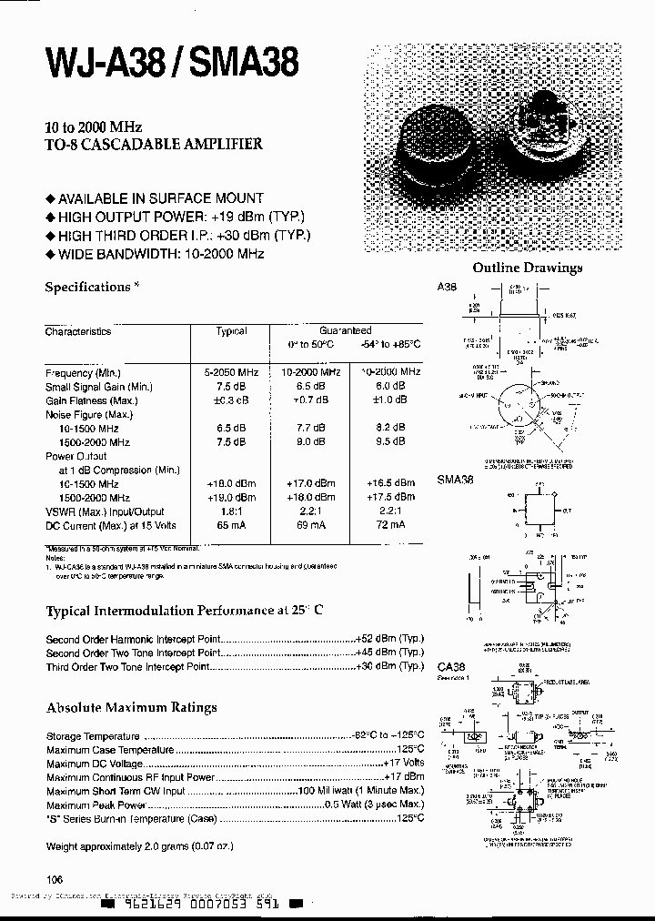 WJ-A38_1982146.PDF Datasheet
