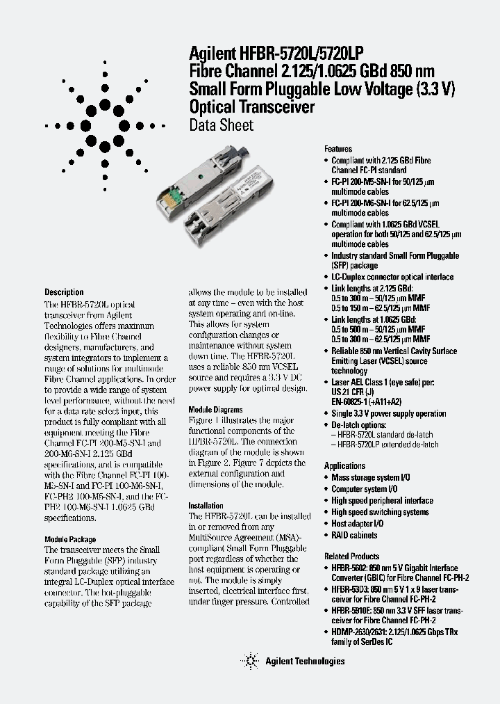 HFBR-5720L_1983258.PDF Datasheet