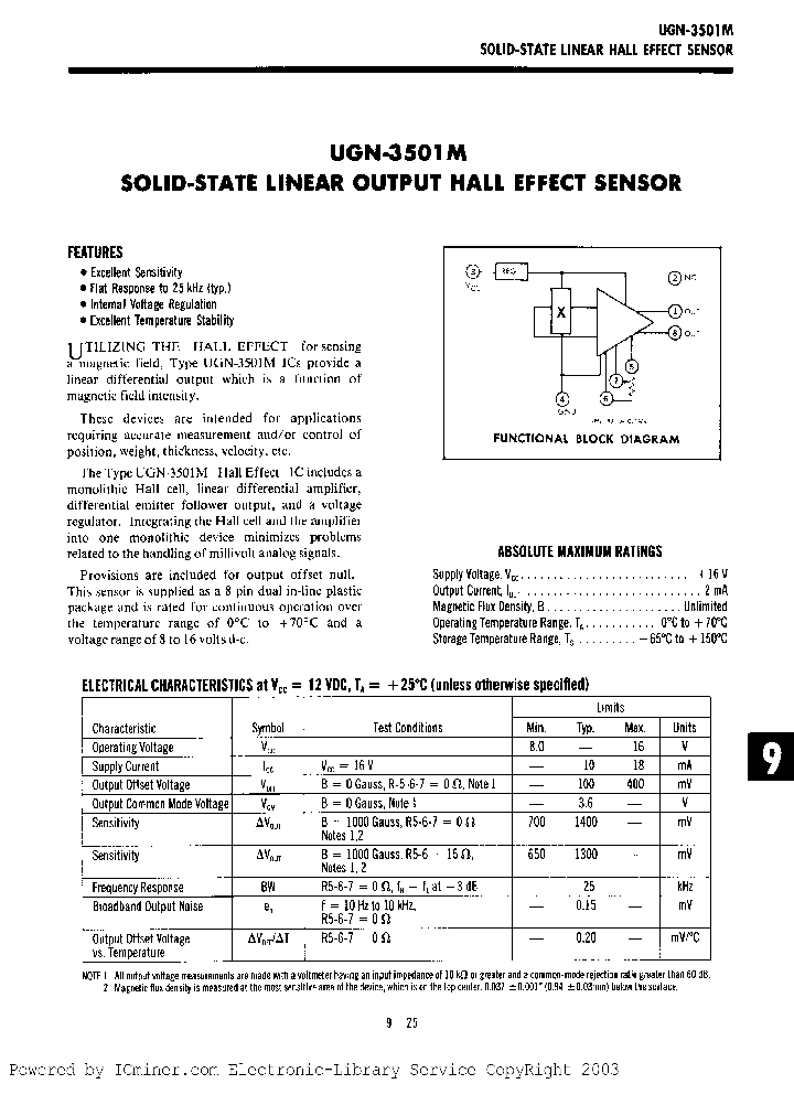 UGN-3501M_1983890.PDF Datasheet