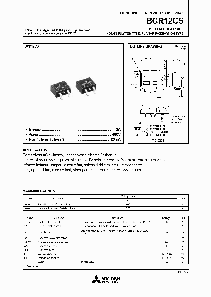 BCR12CS-12_1985996.PDF Datasheet
