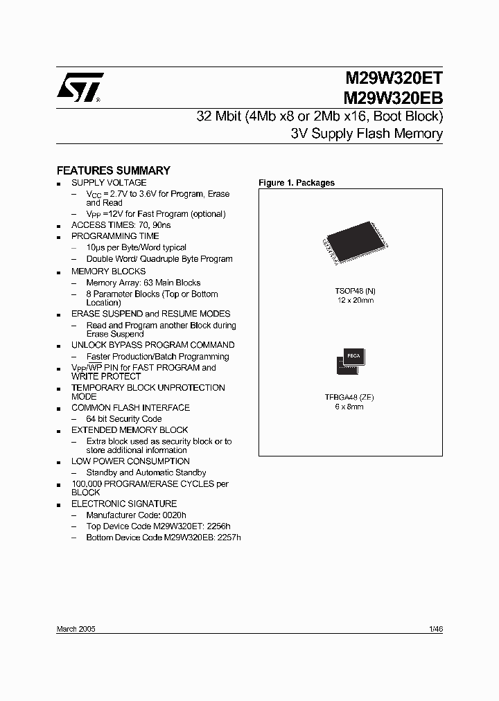 M29W320EB70N1_1986515.PDF Datasheet