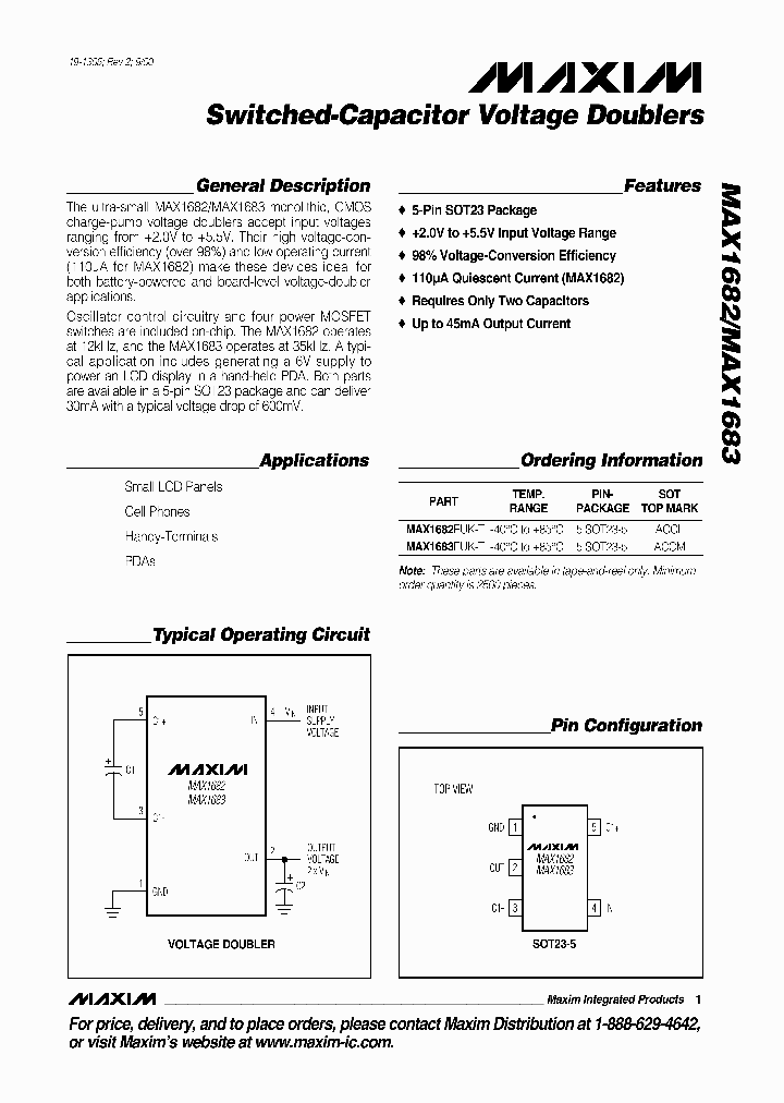 MAX1682_1986601.PDF Datasheet