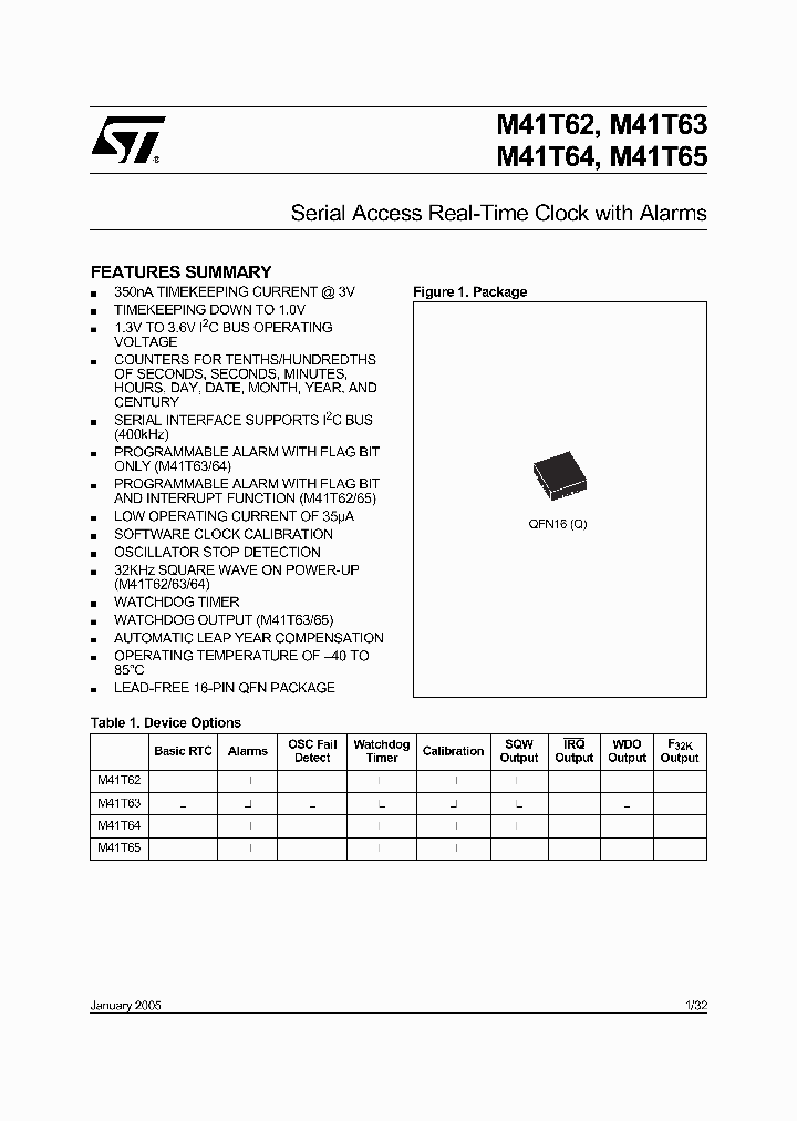 M41T62_1986870.PDF Datasheet