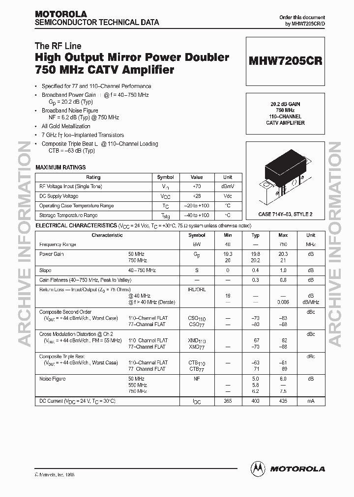 MHW7205CRD_1987417.PDF Datasheet